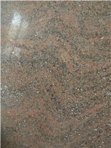 Hebei Multicolor Granite, Red Galaxy River Polished Slabs & Tiles, Best Material for Tops and Tombstones
