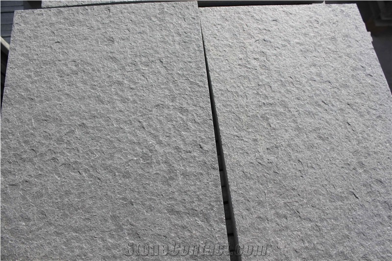 New G684 Black Basalt Flamed Cube Stone & Paver, Floor Paving Stone