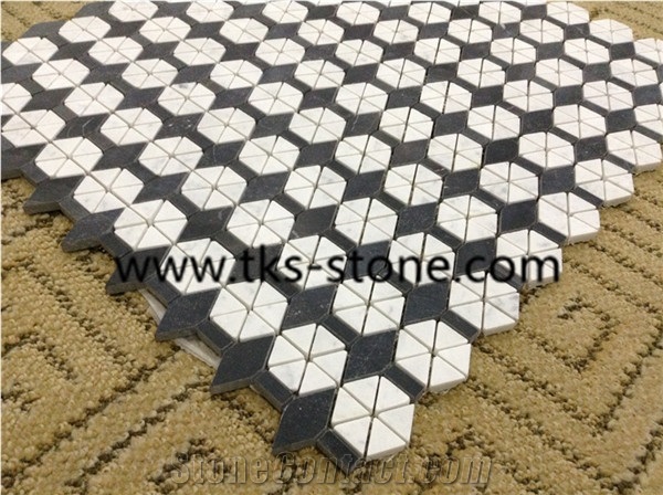 Composited Marble Mosaic Tiles,Mosaic Pattern