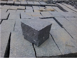 G654 Grey Granite Cube Stone & Paving Stone for Outdoor