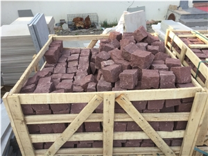 Natural Sandstone Paving Stone for Outdoor, Yellow Sandstone Cube Stone & Pavers