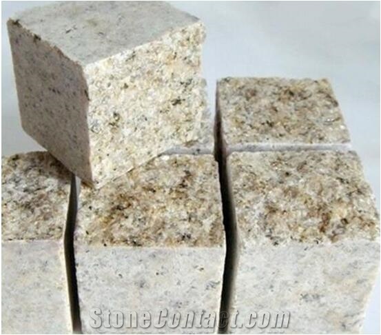 Yellow Granite Cube Stone G682 for Landscaping Paving Stone