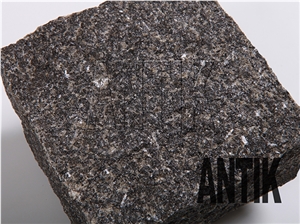 Black Granite Cubestone,Cubes, Cobbles, Pavers, Paving Stone, Gabbro Antik Nero Black Granite Paving Stone