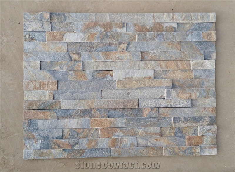 Blue and Brown Wall Stone Cladding Prices, Cultured Stone, Stacked Stone Veneer Walls, Ledge Stone Tile, Field Stone, Stone Backsplash