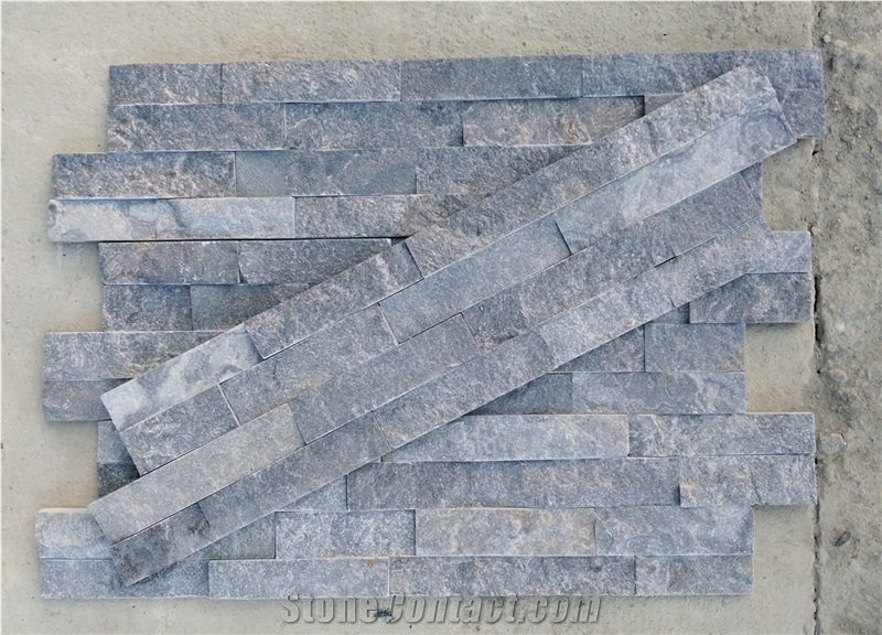 Blue Quartzite Wall Stone Cladding Corner Prices, Cultured Stone, Stacked Stone Veneer Walls, Ledge Stone Tile, Field Stone, Stone Backsplash