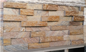 Brown and Rusty Multicolor Quartzite Wall Stone Cladding Corner Prices, Cultured Stone, Stacked Stone Veneer Walls, Ledge Stone Tile, Field Stone, Stone Backsplash
