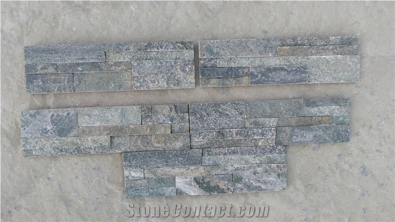 Green Quartzite Ledge Stone Veneer Products