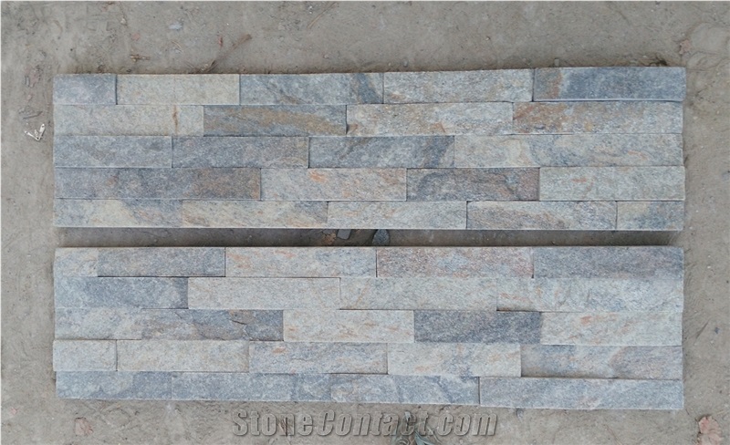 Grey Quartzite Wall Stone Cladding Corner Prices, Cultured Stone, Stacked Stone Veneer Walls, Ledge Stone Tile, Field Stone, Stone Backsplash