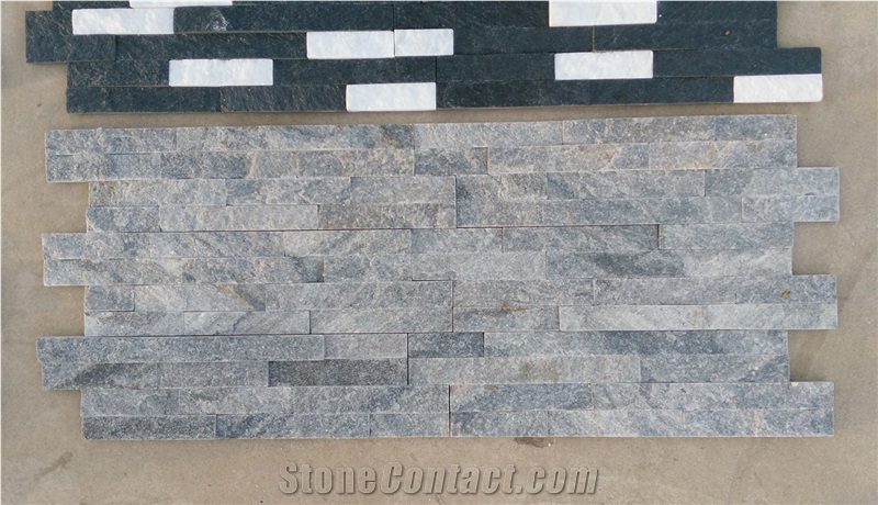 Grey Quartzite Wall Stone Cladding Prices, Cultured Stone, Stacked Stone Veneer Walls, Ledge Stone Tile, Field Stone, Stone Backsplash