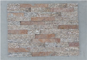 Tiger Skin with Rusty Color Quartzite Wall Stone Cladding Corner Prices, Cultured Stone, Stacked Stone Veneer Walls, Ledge Stone Tile, Field Stone, Stone Backsplash