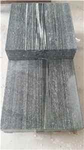 Black Granite Tiles & Slabs Vein, Straight Lines Granite Tiles & Slabs, Granite Wall Covering, Black Landscaping Rock Tiles