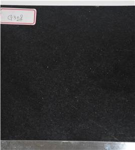 G308 Granite Black Tiles & Slabs, G308 Granite Tiles, China Granite Tiles, G308 Tiles
