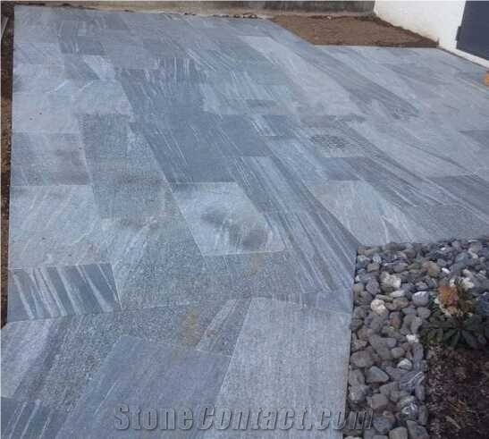 Landscaping Rock Tiles & Slabs with Striped, Granite Tiles & Slabs with Vein Paving, Granite Wall Covering, Granite Paving Stone with Striped, Grey Granite Tiles & Slabs