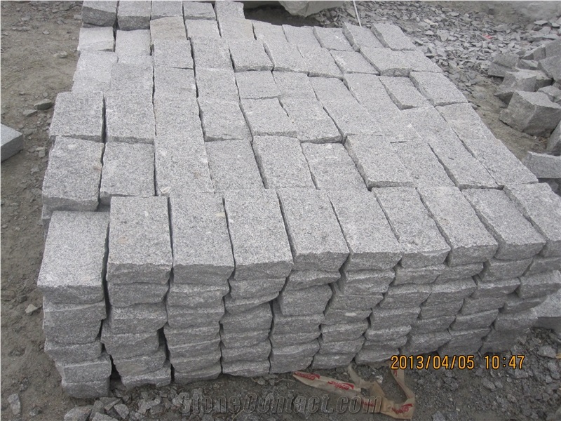 Lowest Price Pavers, G341 Grey Granite Pavers/Cube Stone, Granite G341 Pavers/Cube Stone, China Granite Cube Stone/ Pavers