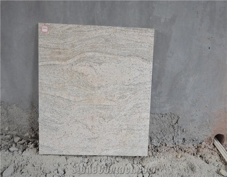 Yellow Granite Vein Tiles, Light Yellow Vein Granite Tiles & Slabs