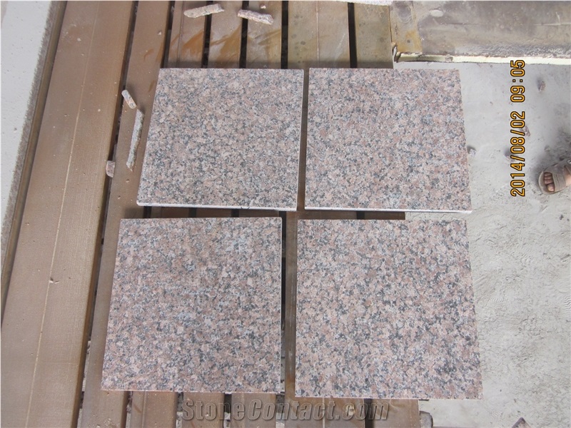 China G562 Maple Red Granite Flamed Natural Slabs & Tiles