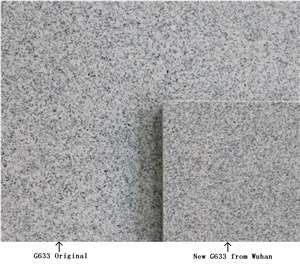 G633 Granite Grey Tile & Slab, China Grey Granite
