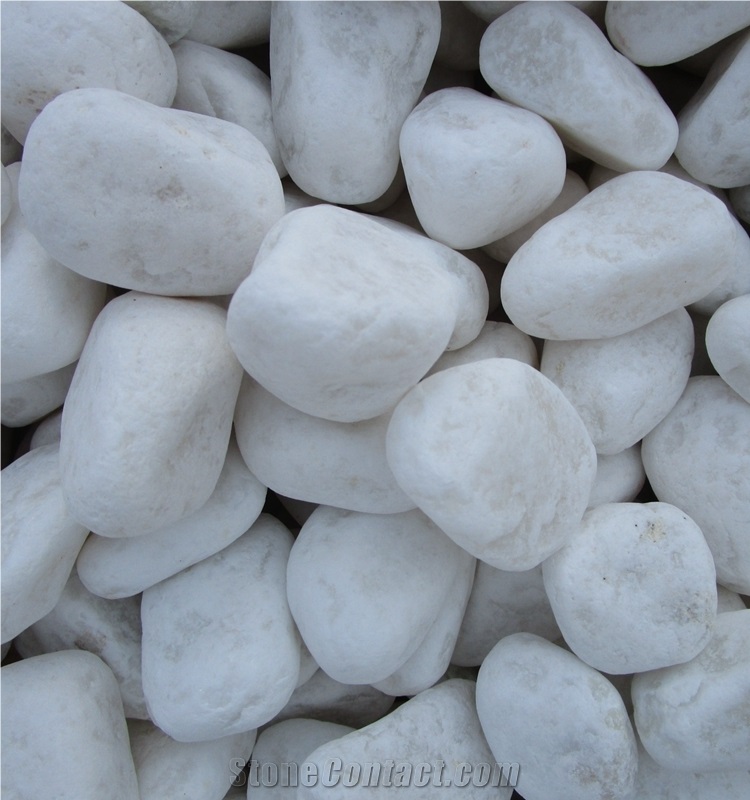 Pebble Stone Driveways, White Pebbles & Gravels