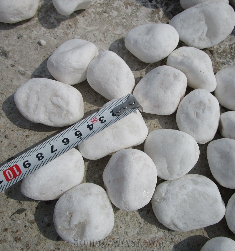 Pebble Stone Driveways, White Pebbles & Gravels
