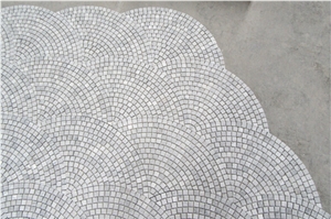 Shell White Marble Mosaic Tiles for Wall and Floor