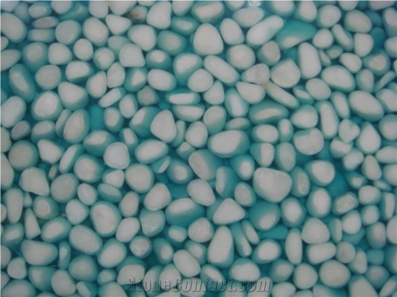 Translucent Resin Pebbles, Artificial Resin Pebble Stone