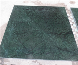 Verde Guatemala Marble Tiles & Slabs, India Green Marble Polished Flooring Tiles, Walling Tiles
