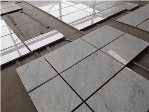 White Carrara Marble Tiles & Slabs,White Polished Marble Floor Tiles, Wall Tiles