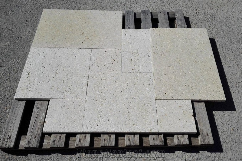 Arenisca Blancalp Opus, Beige Sandstone Tiles & Slabs, Floor Tiles, Tiles Pattern