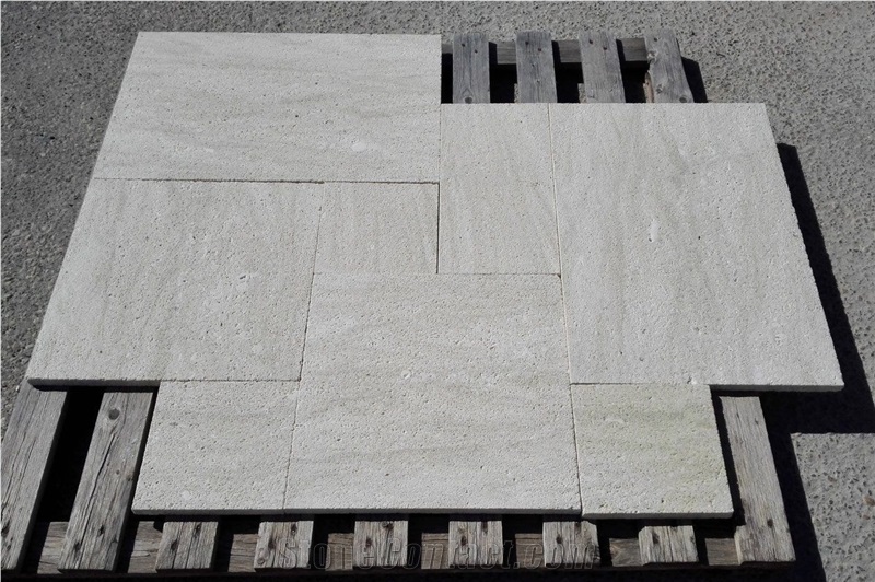 Crema Javea Sandstone Tiles & Slabs, Beige Sandstone Floor Tiles, Tile Pattern