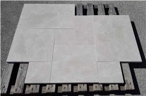 Crema Medici Marble Tiles & Slabs, Beige Marble Floor Tiles, Tiles Pattern