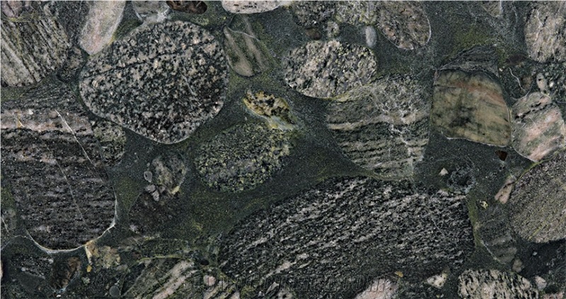 Verde Marinace granite tiles & slabs, green granite flooring tiles, walling tiles 