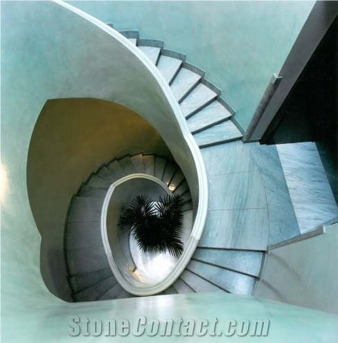 Emerald Stone Quartzite  stairs & steps, green quartzite stair risers  