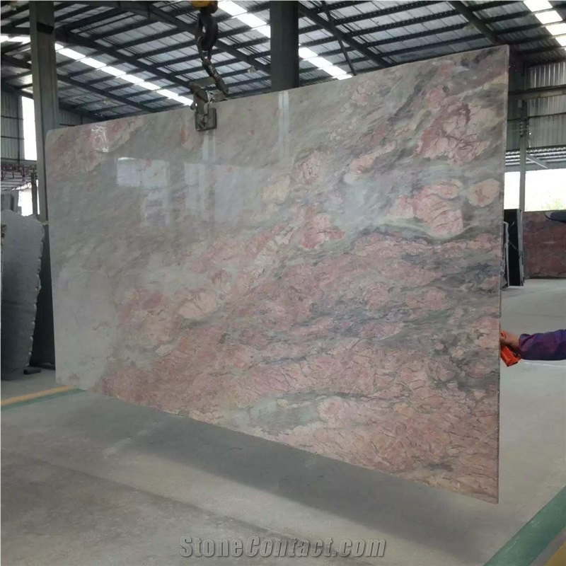 Luxury Marble Rosa Amor Marble for Residential/Commercial Interior Projects, Tiles & Slabs Covering