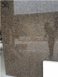 High Polished Tropical Brown Granite Tiles & Slabs , Granite Floor / Wall Covering Tiles