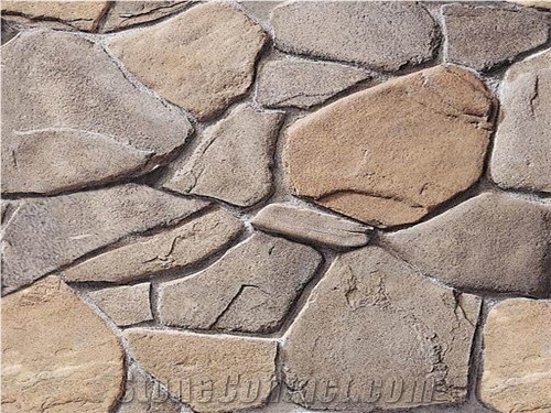 Antique Style Red Stacked Stone Veneer / Stone Wall Decor /Ledge Stone /Exposed Wall Stone / Feature Wall for Walling Cladding