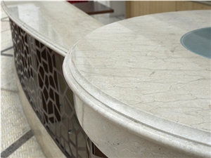 Beige Marble Kitchen Countertops /Kitchen Bar Top/ Bench Tops