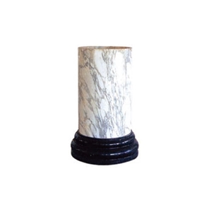 Bianco Carrara Marble Handcarved Sculptured Columns/Doric Roman Columns Top
