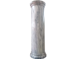 Calacatta Macchia Marble Handcarved Simple Design Columns/Doric Roman Columns