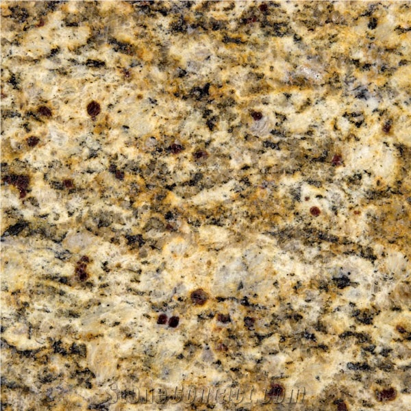 Giallo Santa Cecilia Granite Tiles for Walling & Flooring, Brazil Yellow Granite