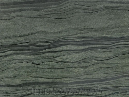 Green Wooden Vein Marble Slabs & Tiles, China Green Marble
