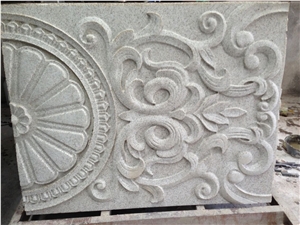 Handcarved White Limestone Relief Engravings for Walling