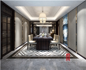 Cappucino Marble 3d Wall Ceramic Tiles for Villa Wall Design & Decoration