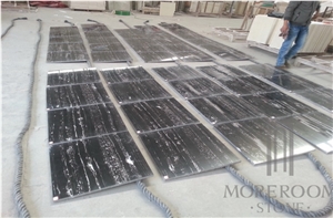 China Silver Dragon Marble Slab, Black and White Marble Tiles, Chinese Marble