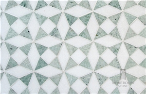 Chinese Ming Green Marble Polished Tiles & Slabs, Natural Marble Slabs Cut-To-Size Floor Tile