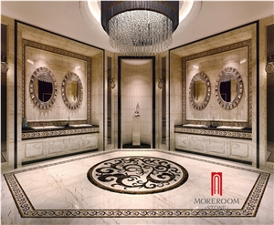Golden Sofitel Marble Tiles Home Decoration Foshan Ceramic Tile Price Beige Tiles Floor Tiles