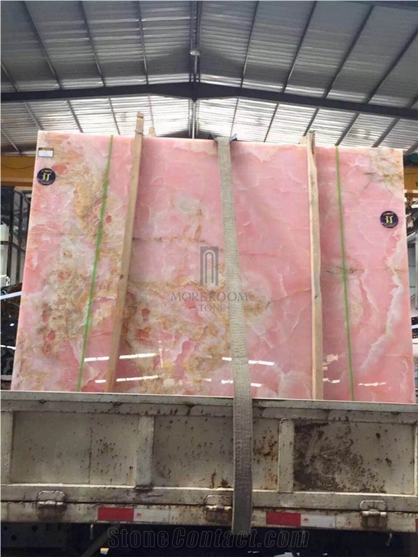 Iran Pink Onyx Slabs & Tiles Onice Rosa Iran Pink Onyx Persian Pink Onyx Slabs Tiles