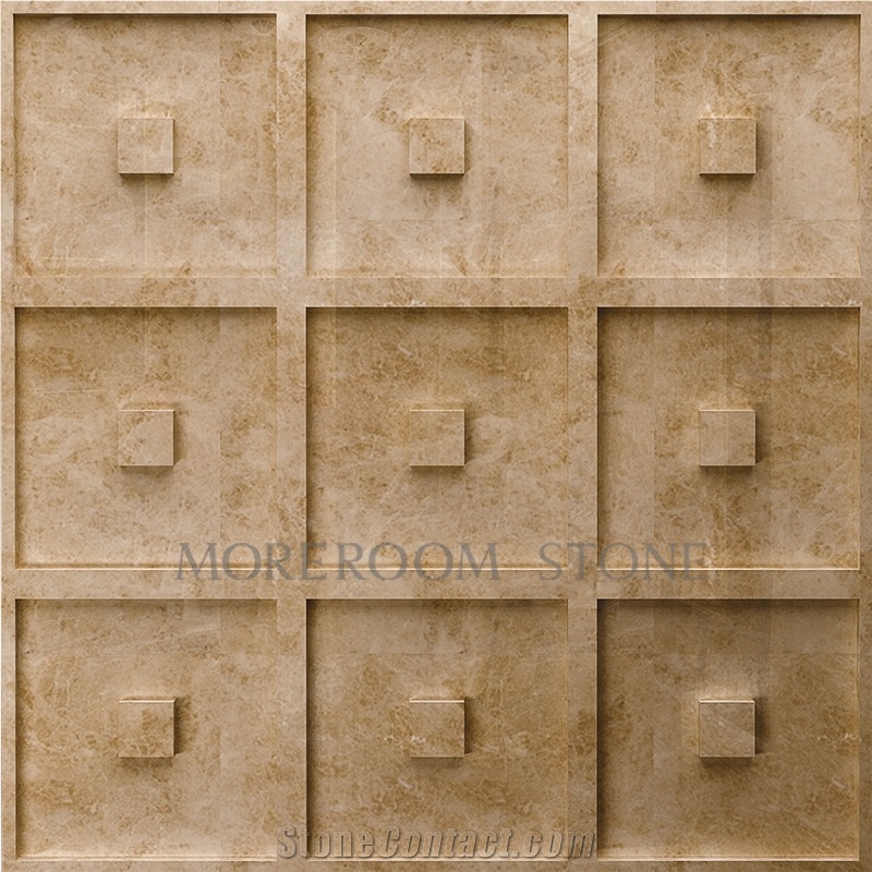 Natural Stone 3d Marble Decor Decor Stone Decorative Stone Wall Panels Building Materials