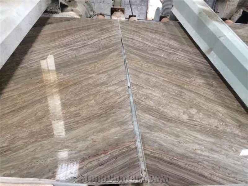 Beige Serpeggiant Marble, Chinese Austria Wood Grain Marble Slabs & Tiles