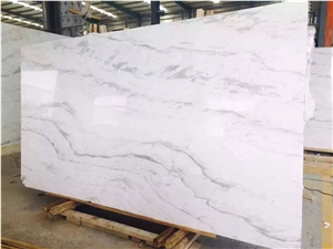 Volakas White Marble Tile & Slab, Greece White Marble