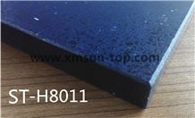 Dark Blue Artificial Quartz Stone Slab /Artificial Quartz Slab & Tile/ Engineered Stone Slab/Floor & Wall Tile/ Wall & Floor Covering/Polished Surface/Silestone/Man-Made Quartz Stone/China Quartz